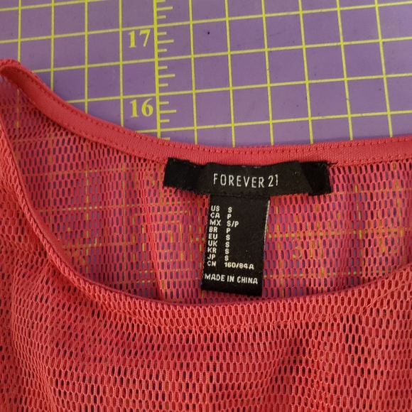 Pink mesh shirt - Picture 4 of 7